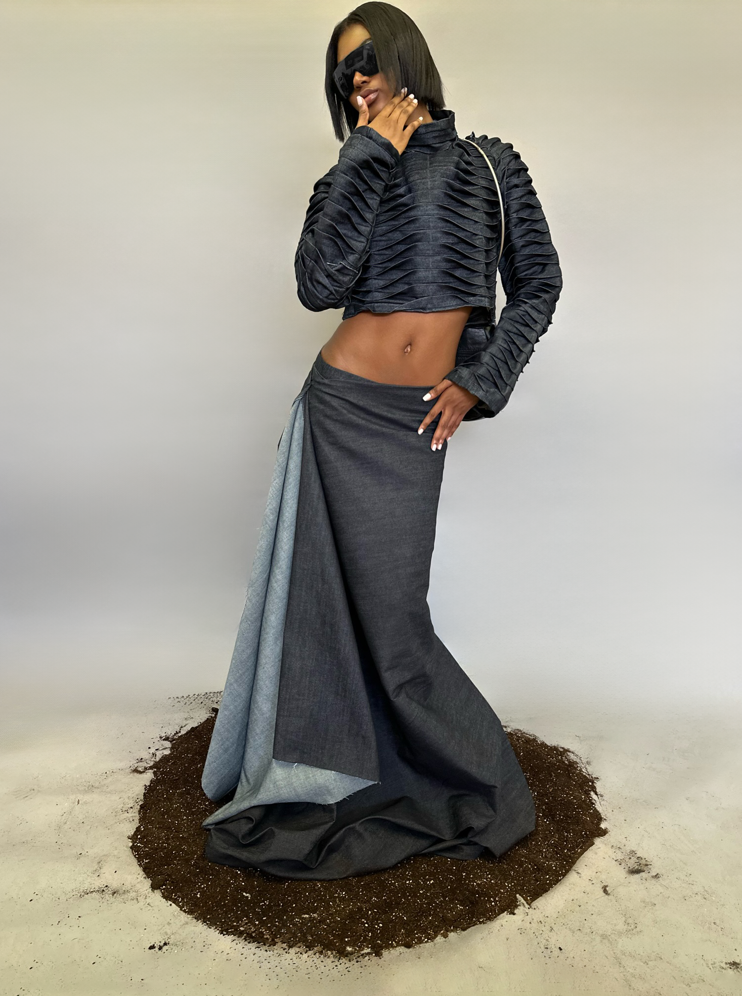 TIERRA Y AGUA VARIATION SKIRT